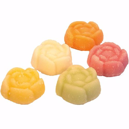 Afbeelding van Vruchtenfondant roosjes