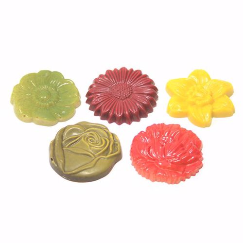 Afbeelding van Bloemen gekleurd